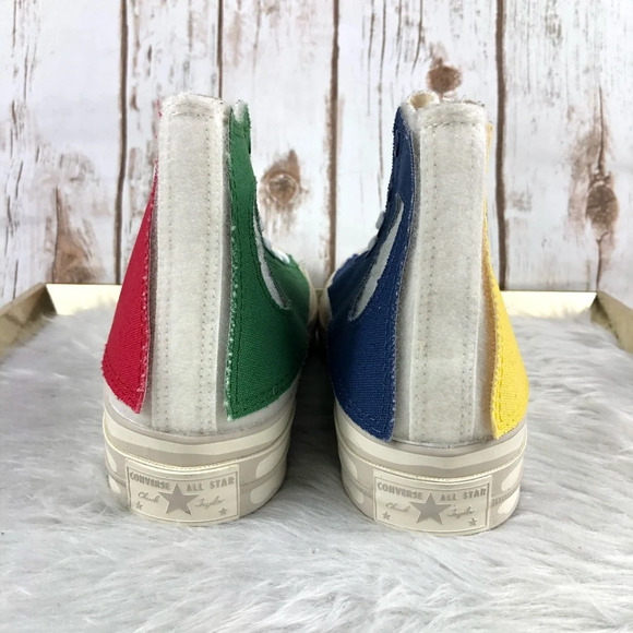 Converse Joshua Vides x Chuck 70 Hi Interchangeable Panels Multicolor Sneakers - Picture 7 of 15